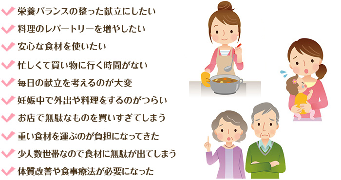 ヨシケイはこんな方におすすめです