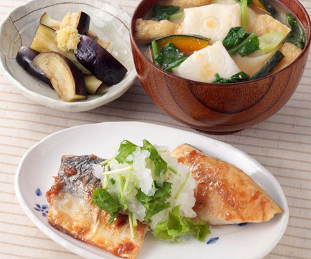 さばの梅風味照り焼き